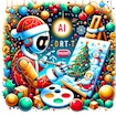 Christmas AI Art Draw Paint